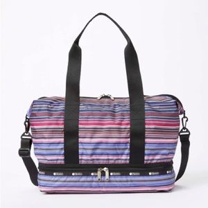LESPORTSAC Dakota medium deluxe overnight bag with tags original price $195